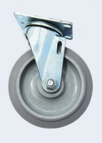 3.5 X 1-1/4 Swivel Caster- Polyolefin, replacement casters, casters and wheels